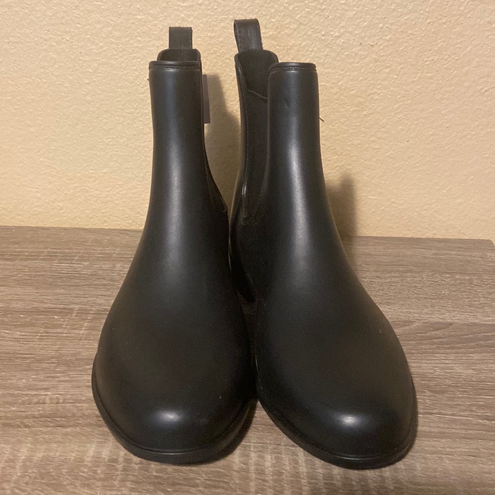 a new day Black Ankle Boots